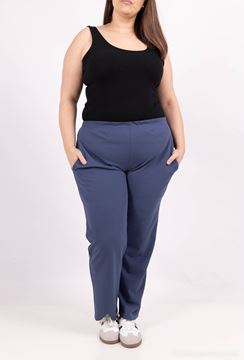 Picture of CURVY GIRL STRETCH TROUSER WITH POCKETS